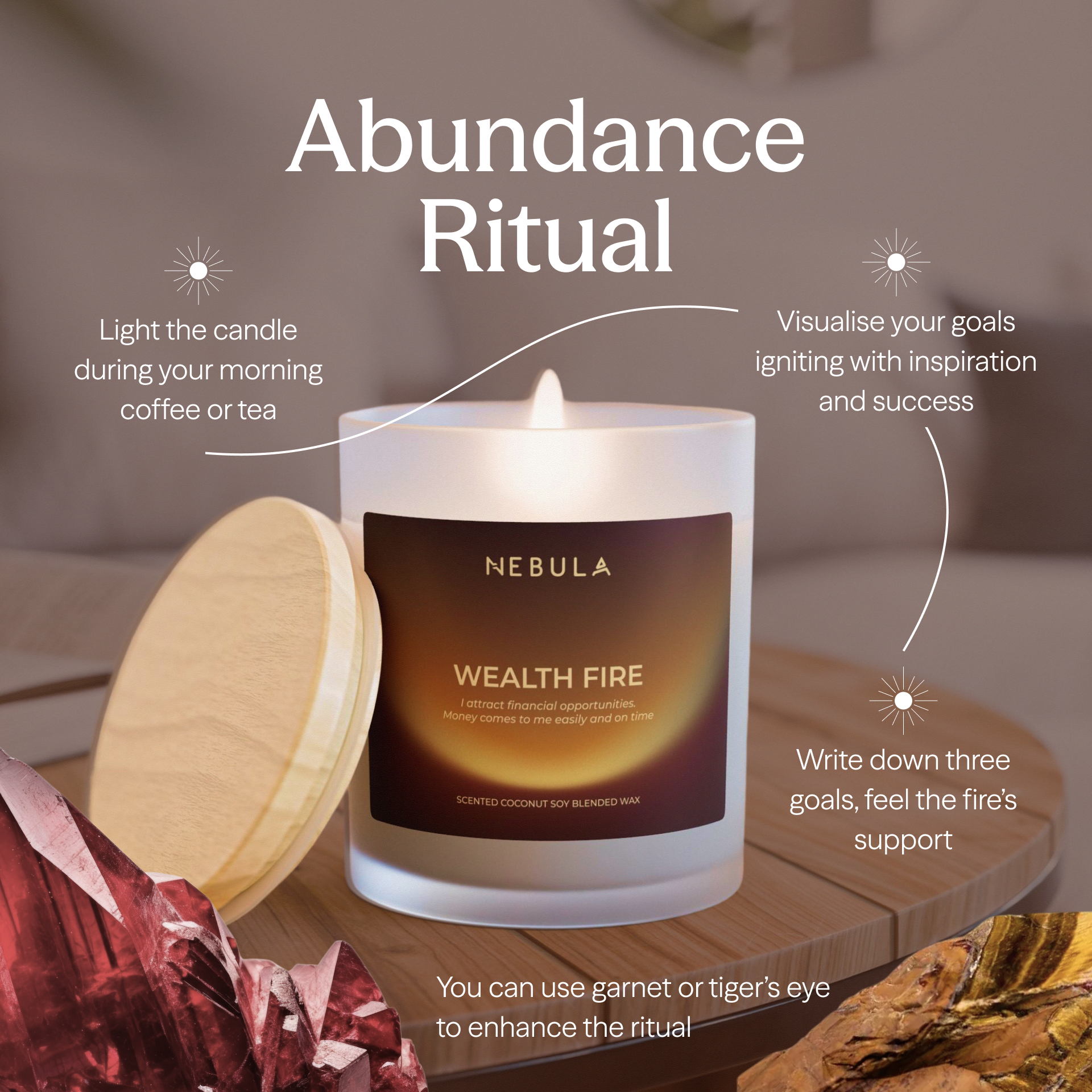 Wealth Fire Candle