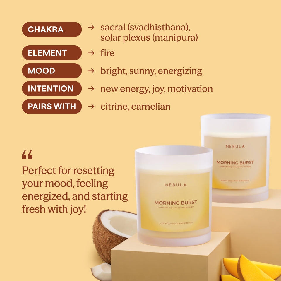 Morning Burst Candle