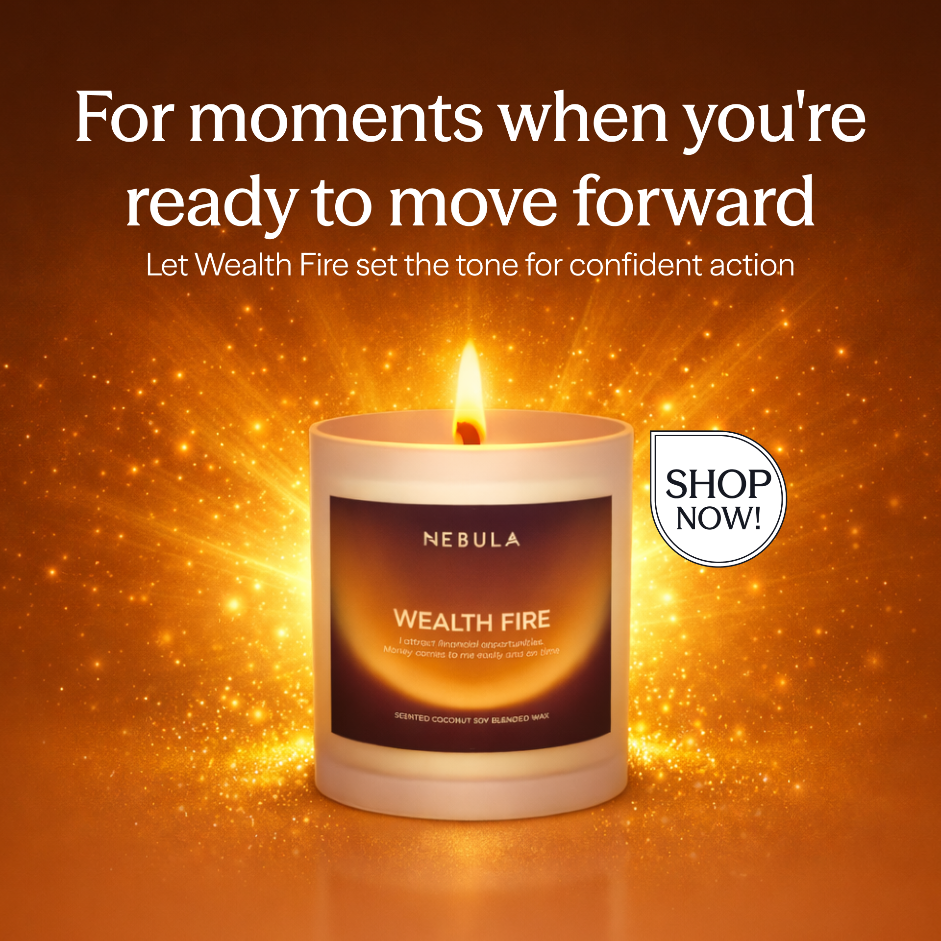 Wealth Fire Candle